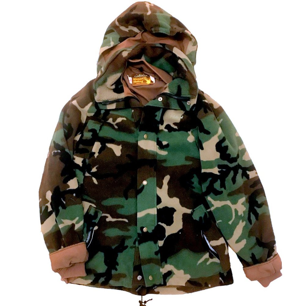 Fleece Camouflage Utility Parka